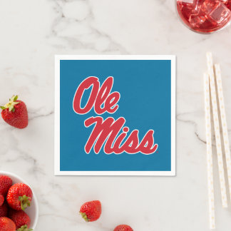 University of Mississippi | Ole Miss Script Napkins