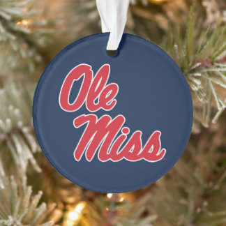 University of Mississippi | Ole Miss Script Ornament