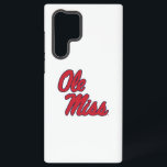 University of Mississippi | Ole Miss Script Samsung Galaxy S22 Ultra Case<br><div class="desc">Check out these University of Mississippi designs! Get all the latest Mississippi Rebels gear here. All of these Zazzle products are customizable with your class year,  name,  and club. These products make perfect gifts for the Ole Miss University student,  alumni,  family,  friend,  or fan in your life.</div>
