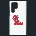 University of Mississippi | Ole Miss Script Samsung Galaxy S22 Ultra Case<br><div class="desc">Check out these University of Mississippi designs! Get all the latest Mississippi Rebels gear here. All of these Zazzle products are customizable with your class year,  name,  and club. These products make perfect gifts for the Ole Miss University student,  alumni,  family,  friend,  or fan in your life.</div>