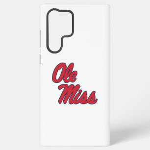 University of Mississippi   Ole Miss Script Samsung Galaxy S22 Ultra Case