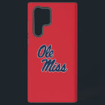 University of Mississippi | Ole Miss Script Samsung Galaxy S22 Ultra Case<br><div class="desc">Check out these University of Mississippi designs! Get all the latest Mississippi Rebels gear here. All of these Zazzle products are customizable with your class year,  name,  and club. These products make perfect gifts for the Ole Miss University student,  alumni,  family,  friend,  or fan in your life.</div>