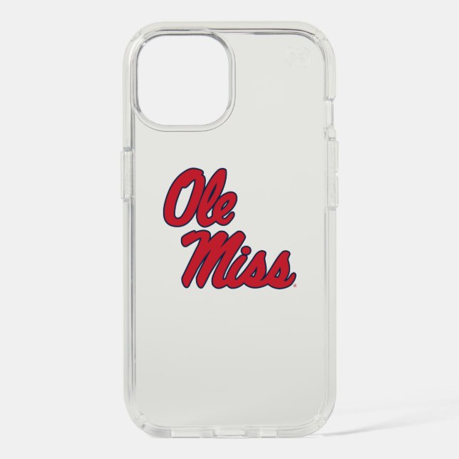 University of Mississippi | Ole Miss Script Speck iPhone Case (Front)