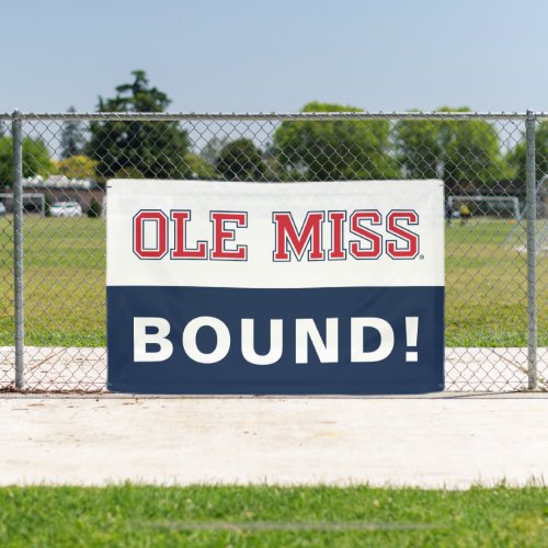 University of Mississippi  Ole Miss Wordmark Banner