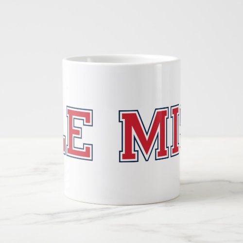 University of Mississippi  Ole Miss Wordmark Giant Coffee Mug