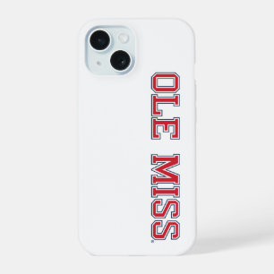 University of Mississippi Ole Miss Wordmark iPhone 15 Case