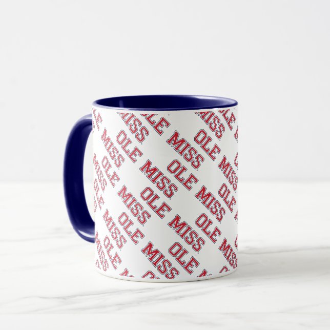 University of Mississippi | Ole Miss Wordmark Mug (Front Left)