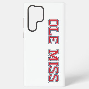 University of Mississippi Ole Miss Wordmark Samsung Galaxy S22 Ultra Case