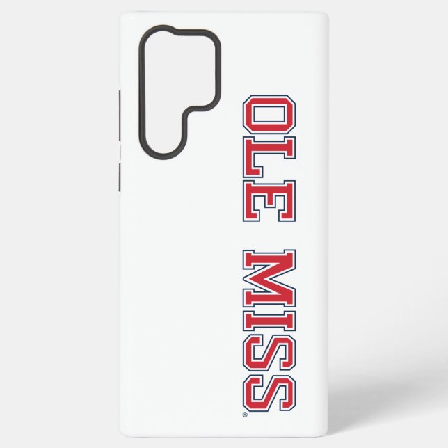 University of Mississippi | Ole Miss Wordmark Samsung Galaxy Case (Back)