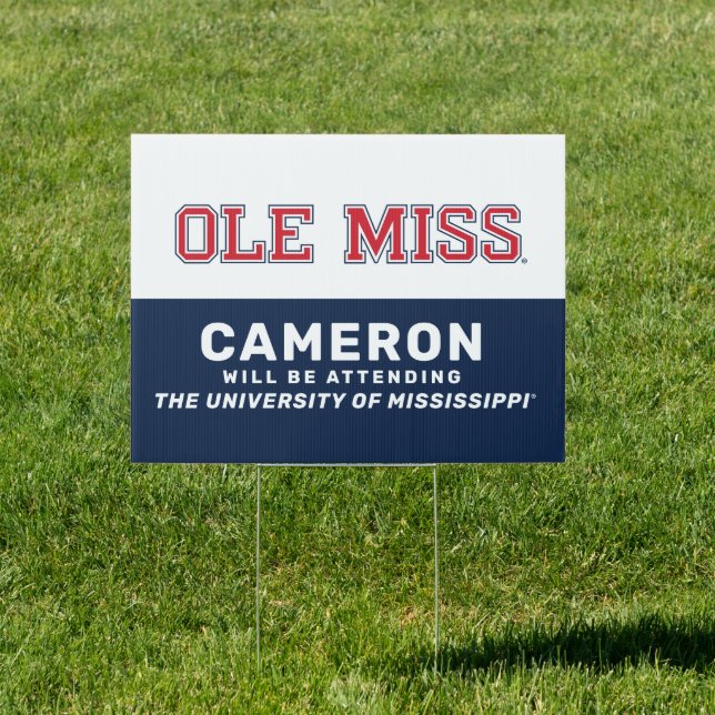 University of Mississippi | Ole Miss Wordmark Sign (Insitu)