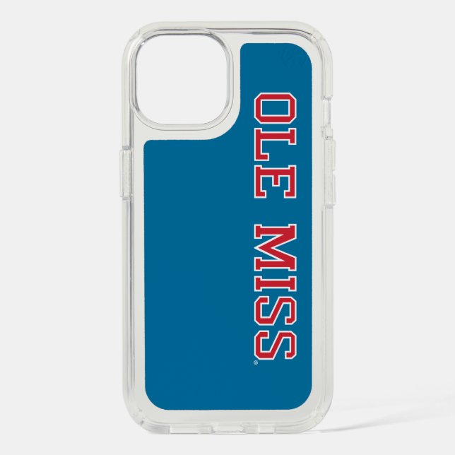 University of Mississippi | Ole Miss Wordmark Speck iPhone Case (Front)