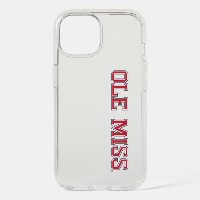 University of Mississippi | Ole Miss Wordmark Speck iPhone Case (Front)