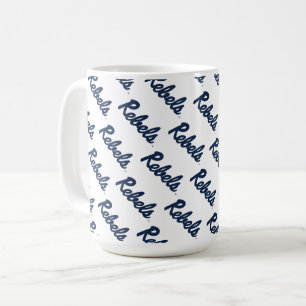 University of Mississippi   Rebels Script Coffee Mug