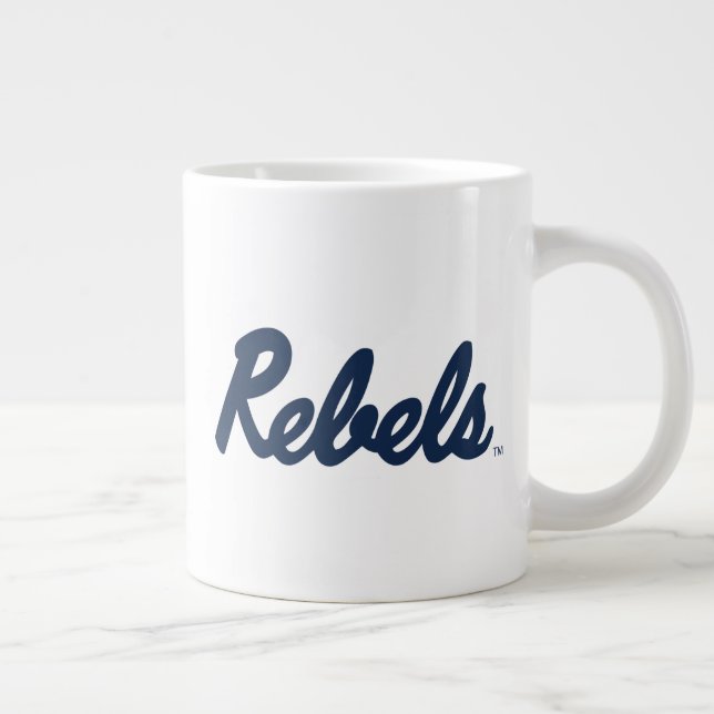 University of Mississippi | Rebels Script Giant Coffee Mug (Right)