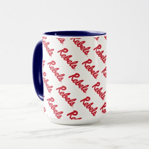 University of Mississippi  Rebels Script Mug