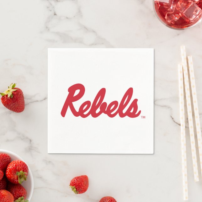University of Mississippi | Rebels Script Napkins (Insitu)