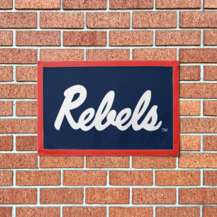 University of Mississippi Rebels Script Pennant
