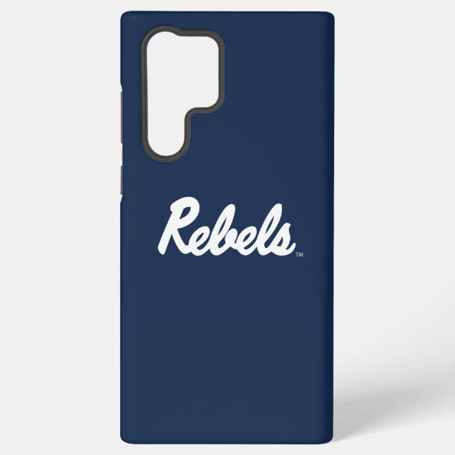 University of Mississippi | Rebels Script Samsung Galaxy Case (Back)