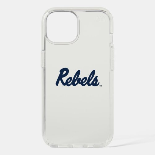 University of Mississippi  Rebels Script iPhone 15 Case