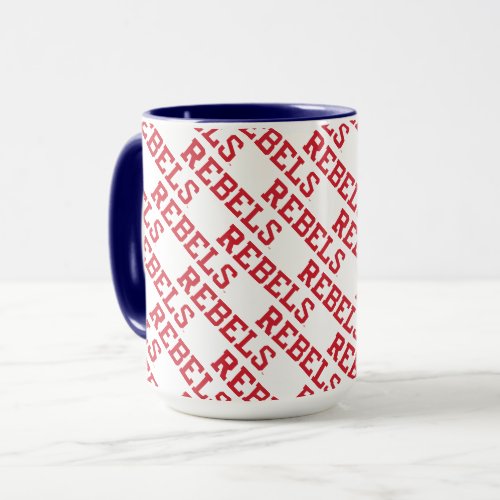 University of Mississippi  Rebels Wordmark Mug