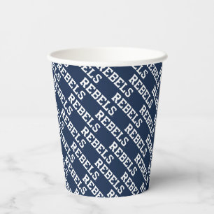 University of Mississippi Rebels Wordmark Paper Cups
