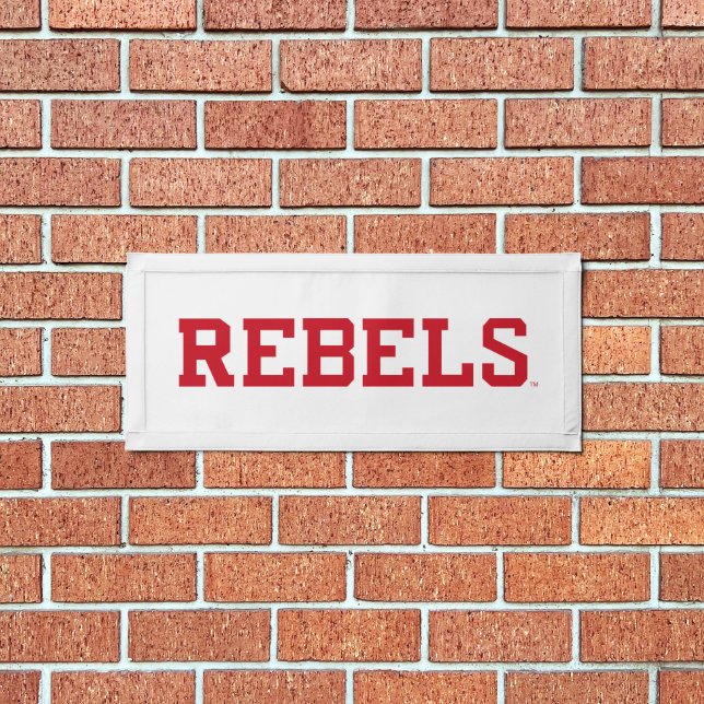 University of Mississippi | Rebels Wordmark Pennant (Insitu 1)