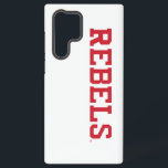 University of Mississippi | Rebels Wordmark Samsung Galaxy S22 Ultra Case<br><div class="desc">Check out these University of Mississippi designs! Get all the latest Mississippi Rebels gear here. All of these Zazzle products are customizable with your class year,  name,  and club. These products make perfect gifts for the Ole Miss University student,  alumni,  family,  friend,  or fan in your life.</div>