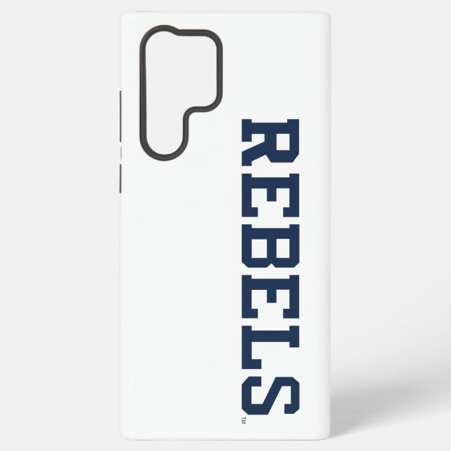 University of Mississippi | Rebels Wordmark Samsung Galaxy Case (Back)