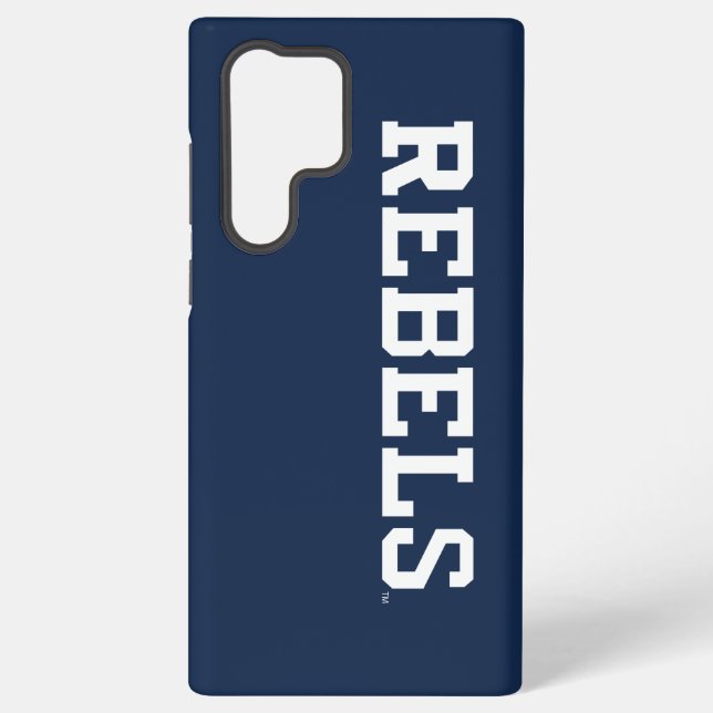 University of Mississippi | Rebels Wordmark Samsung Galaxy Case (Back)