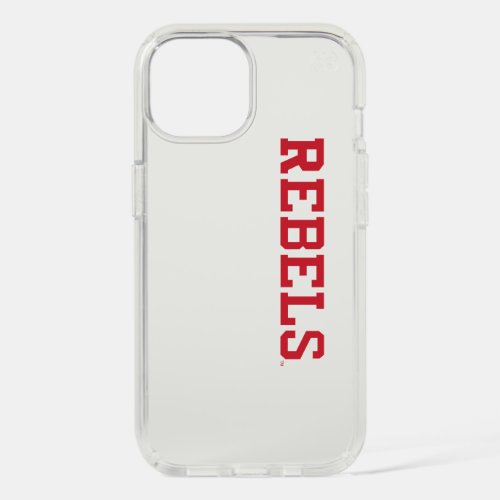 University of Mississippi  Rebels Wordmark iPhone 15 Case