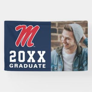 University of Mississippi Script M Banner