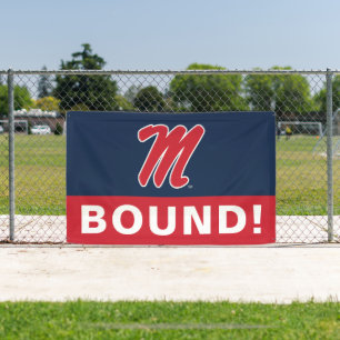 University of Mississippi Script M Banner
