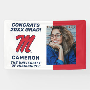 University of Mississippi Script M Banner