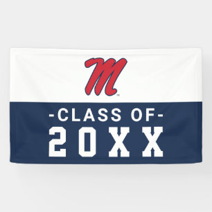 University of Mississippi Script M Banner