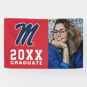 University of Mississippi Script M Banner