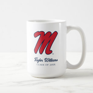 University of Mississippi Script M Coffee Mug