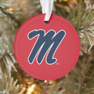 University of Mississippi Script M Ornament