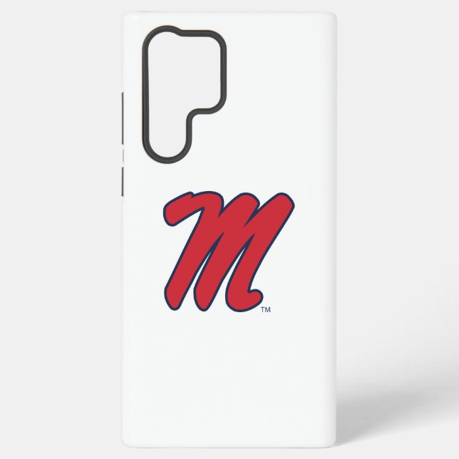 University of Mississippi | Script M Samsung Galaxy Case (Back)