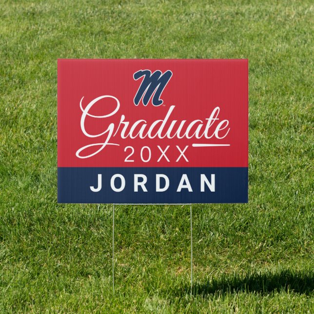 University of Mississippi | Script M Sign (Insitu)