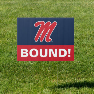 University of Mississippi Script M Sign