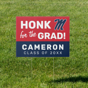 University of Mississippi Script M Sign