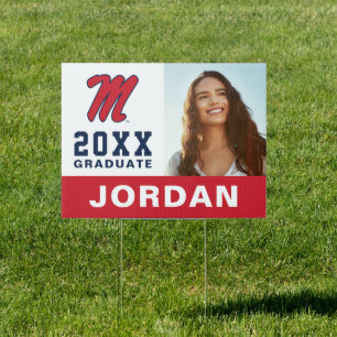 University of Mississippi Script M Sign