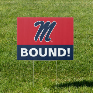 University of Mississippi Script M Sign