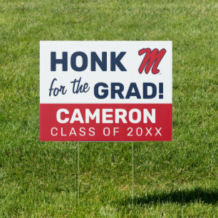 University of Mississippi Script M Sign