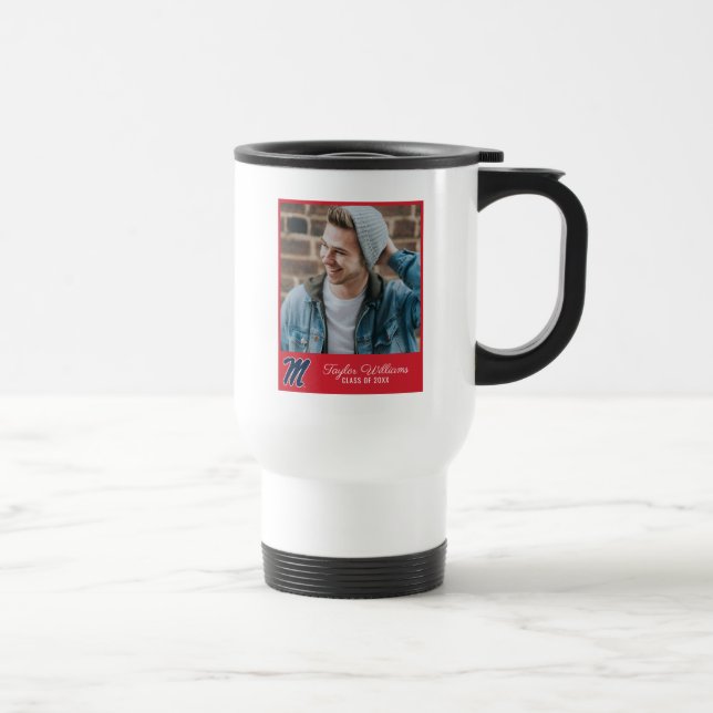 University of Mississippi | Script M Travel Mug (Right)