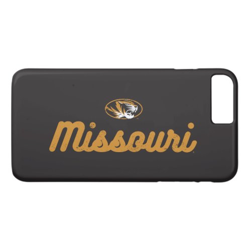 University Of Missouri  Classic Script Logo iPhone 8 Plus7 Plus Case