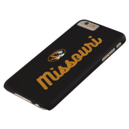 University Of Missouri | Classic Script Logo Barely There iPhone 6 Plus Case