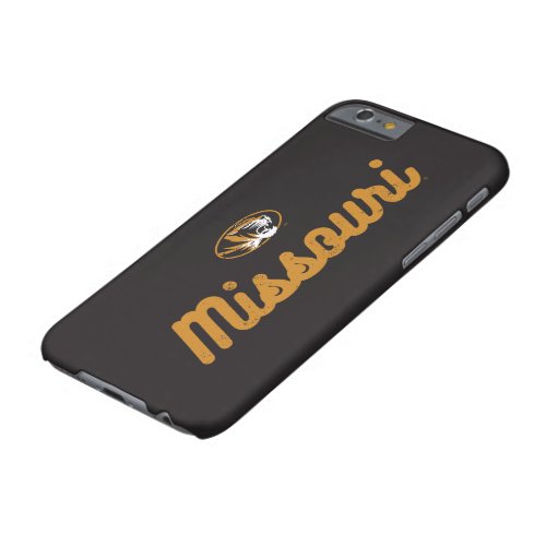 University Of Missouri  Classic Script Logo Barely There iPhone 6 Case