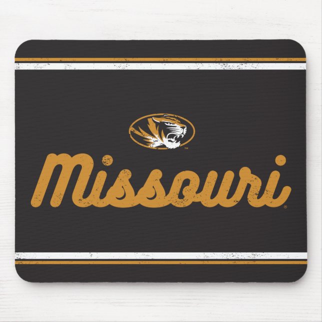 University Of Missouri | Classic Script Logo Mouse Pad (Front)