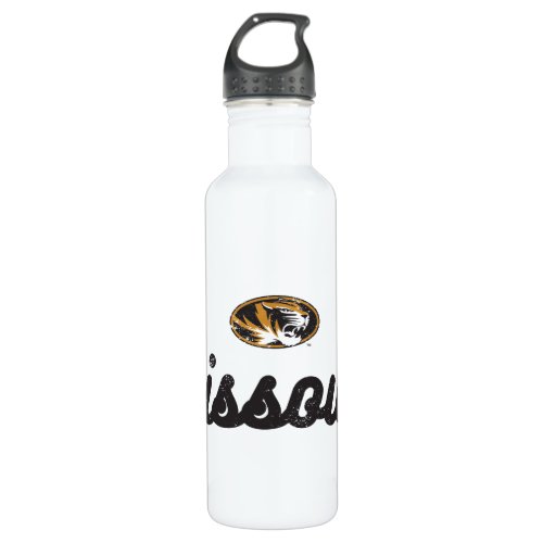 University Of Missouri  Classic Script Logo Water Bottle